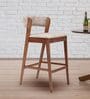 Mono Bar Stool in Walnut Finish