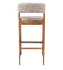 Mono Bar Stool in Walnut Finish