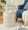 Mono Duo Ottomans In Velvet Fabric (Set of 2)