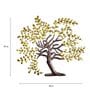 Mono Tree Gold Metal Wall Art