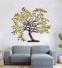 Mono Tree Gold Metal Wall Art