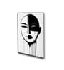 Portrait Set of 4 Canvas Wall Painting Black Frame