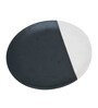 Monochrome White Ceramic (Set Of 2) Dinner Plate