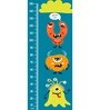Monster Club in Multicolour Height Chart