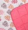 Inhouse Modern Sanctuary 100GSM Superfine Cotton Monstera Red Double Comforter
