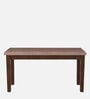 Monterey 4 Seater Dining Set with Bench in Dark Cappuccino Finish