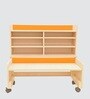 Monteria Kids Movable Study Table In Orange Colour