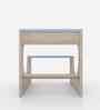 Montessori Toddler Activity Table & Chair in Oak and Light Blue Colour