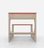 Montessori Toddler Activity Table & Chair in Oak and Red Colour