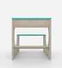 Montessori Toddler Activity Table & Chair in Oak and Teal Colour