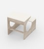 Montessori Toddler Activity Table & Chair in Oak and White Colour