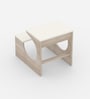 Montessori Toddler Activity Table & Chair in Oak and White Colour