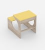 Montessori Toddler Activity Table & Chair in Oak and Yellow Colour