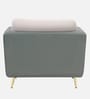 Montez Velvet 1 Seater Sofa in Olive Clay Colour