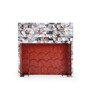 Monther of Pearl Brown  Wood Tissue Holder