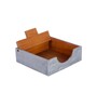 Monther of Pearl Silver White Wood Tissue Holder