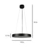 Fegan Black Metal LED Ceiling Lights