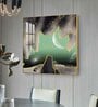 Moonbeam Majesty Glass Finish Square Wall Art