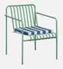 Mooney Metal Outdoor Table Set with Bench in Olive Green Colour