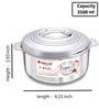 Silver Stainless Steel 3.5 Litres Casserole