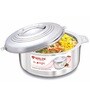 Silver Stainless Steel 3.5 Litres Casserole