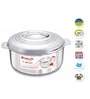 Silver Stainless Steel 3.5 Litres Casserole