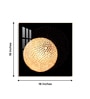 Moonlit Whimsy Glass Finish Square Wall Art