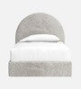 Moonrise Kids Twin Bed In Cream Colour