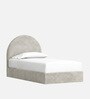 Moonrise Kids Twin Bed In Cream Colour