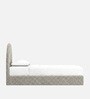 Moonrise Kids Twin Bed In Cream Colour