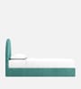 Moonrise Kids Twin Bed In Green Colour
