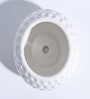 White Moonstone Dimpled Ceramic Planter Pot for Indoor & Outoor Plants