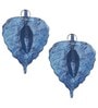 Mordern Blue Metal (Set of 2) Wall Arts