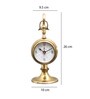 Mordern Gold Metal Table Clock