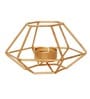 Mordern Gold Metal Table Tea Light Holder