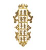 Mordern Gold Brass Wall Art