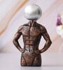 Mordern Silver Polyresin Figurine