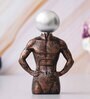 Mordern Silver Polyresin Figurine