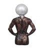 Mordern Silver Polyresin Figurine