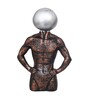 Mordern Silver Polyresin Figurine