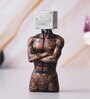Mordern Silver Polyresin Figurine
