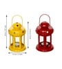 Mordern Yellow Iron (Set of 2) Hanging Tea Light Holder