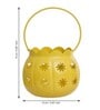 Modern Yellow Iron Tea Light Holder