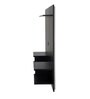 Moreno Wall Mounted Entertainment Unit In Black Colour
