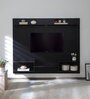 Moreno Wall Mounted Entertainment Unit In Black Colour