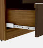 Morf Bed Side Table in Dark Brown Finish