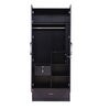 Morgan 2 Door Wardrobe in Wenge Finish