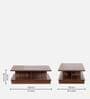 Morina Coffee Table in Columbia Walnut Finish
