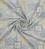 Morning Sky Metro 186 TC Cotton King Bedsheet With 2 Pillow Covers
