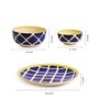 Moroccan 10 Piece Ceramic Dinner Set